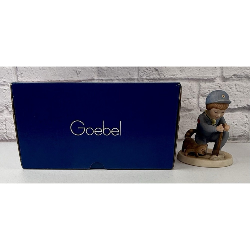 Vintage 1984 Goebel Amerikids "Curiosity" Complete In Box  *MINT*